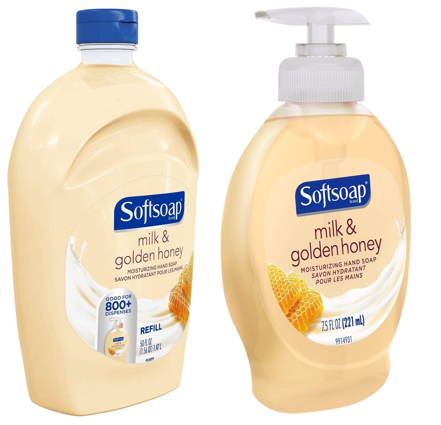 Softsoap Liquid Hand Soap Refill - Milk & Honey 50 fl oz ( Pack of 2) : Beauty