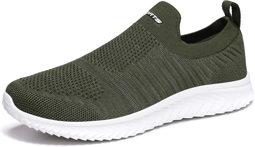 Amazon L Runjp スニーカー メンズ レディース スリッポン メッシュ ウォーキングシューズ ランニング ランニング 軽量 通気性 スニーカー