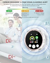 4in1 Natural Gas Detector & Carbon Monoxide
