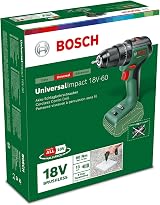Bosch UniversalImpact 18V-60 Cordless Hammer Drill Brushless 13 mm Chuck view 8