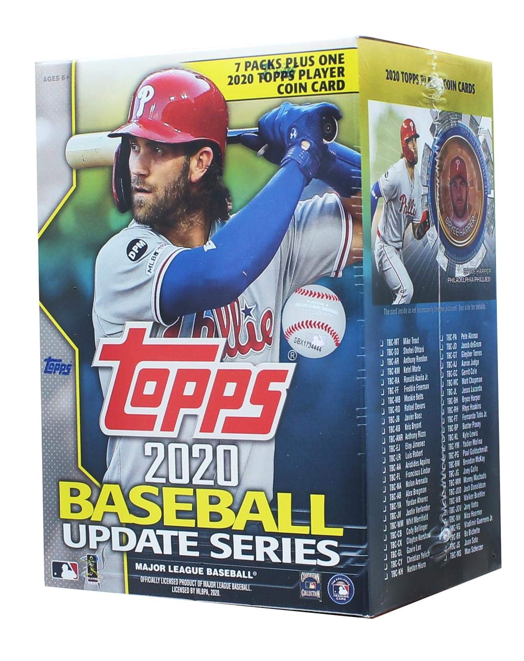 2020 Topps Update Blaster Box 7 Packs 14 Cards 1 Coin Card  | amzdealz