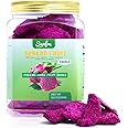 Freeze Dried Dragon Fruit Chunks, 150G/5.3OZ Freeze Dried Fruit, Frozen Dragon Fruit, No Sugar Added, 100% Natural, for Smoothies, Lemonade, Yogurt, Cereal, Cocktails