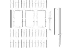 1000pcs Double Headed Skirting Nails,Seamless Nails for Baseboard,Wood ＆ Solid Wood Trim,No Mark Nails for Repair Wooden Item