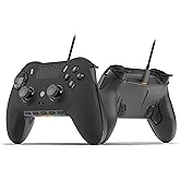 SCUF ENVISION Wired V2 (2025) PC Only Gaming Controller &ndash; Black | Windows 10+, Anti-Drift Thumbsticks, Five Remappable G-Keys, Remappable Back Paddles, Instant Triggers