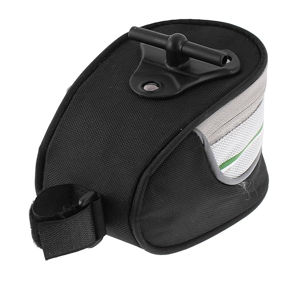Amazon.com : eDealMax bici de la Correa de bicicletas en el asiento trasero del bolso de la Bolsa de la Silla de montar de la cola : Sports & Outdoors