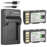Kastar Battery (X2) & Slim USB Charger for JVC