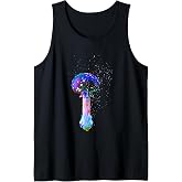 Psychedelic Mushroom Spores Sleeveless Tank Top