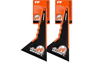 WRAPXPERT Window Tint Squeegee Triangle Squeegee Corner Card Long Handle Window Film Scraper Edge Tool for Window Tinting, Vi