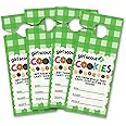 Scout Cookies Sold Here Door Hangers 50 pk 3.5 x 8.5” Contact Me To Order with Name and Troop Number for Door to Door Girl Cookie Sales