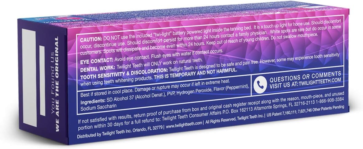 Twilight Teeth Home and Salon Whitening Kit, 1 ml (Pack of 1) - Image 5