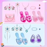 LOYO Princess Shoes Dress Up Set for Girls 3-6 Years Shoes Wands Jewellery view 4