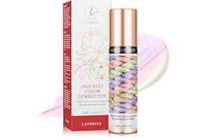 One Step Color Corrector, Isolation Cream, Makeup Primer Skin Tone Correcting and Brightening Primer, Oil Control Moisturizing, Latorice
