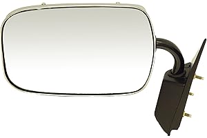 Dorman 955-187 Chevrolet/GMC Manual Replacement Driver Side Mirror Chrome, Black