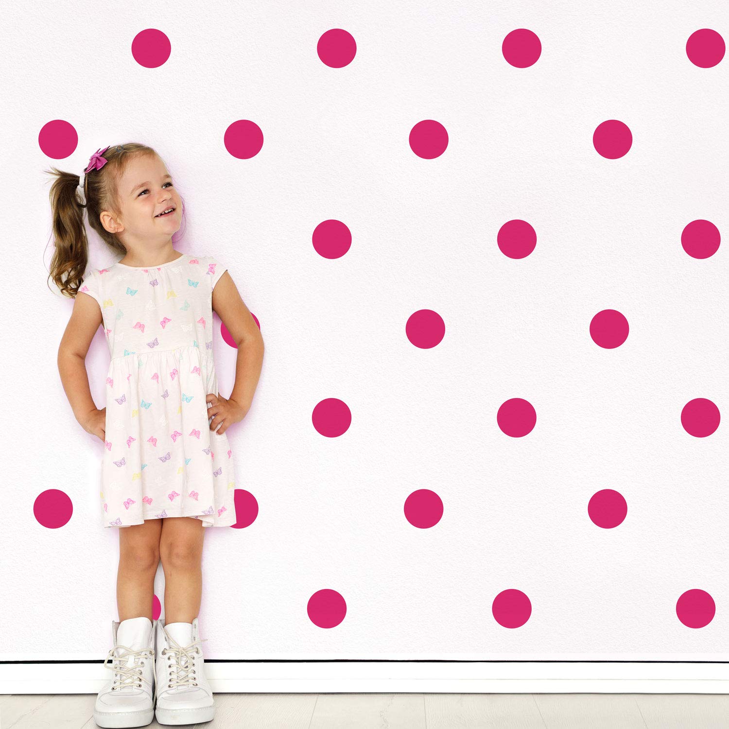 Spot Wall Stickers | Lots of Colours Options Available | Perfect for a Baby's Nursery or Child's Bedroom