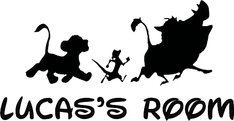 lion decals for walls