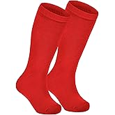 Century Star Toddler Baseball Knee High Socks for Boys Girls Soft Long Tube Softball Sock Youth Kids Soccer Uniform Socks