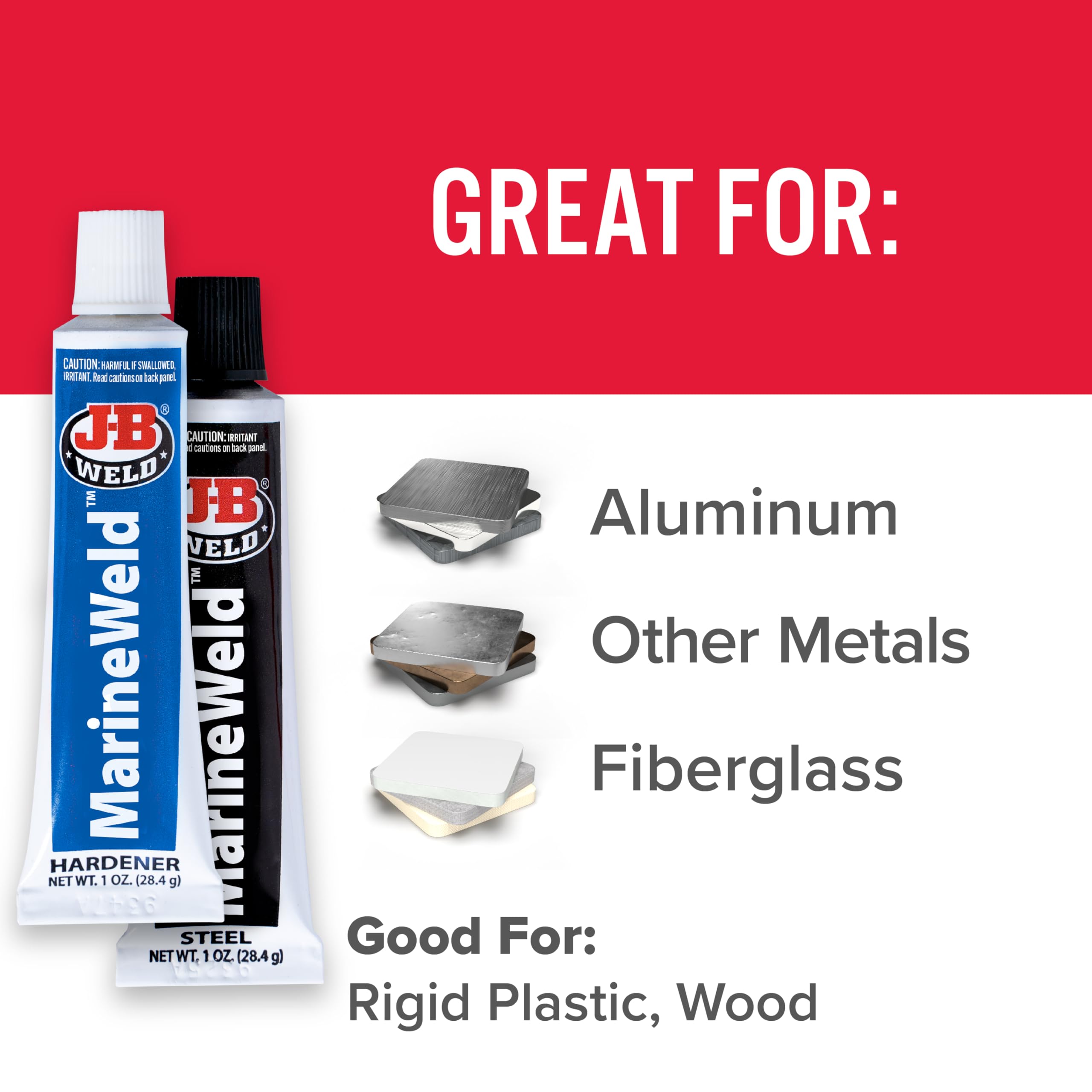 J-B Weld 8272 MarineWeld Marine Epoxy - 2 oz.
