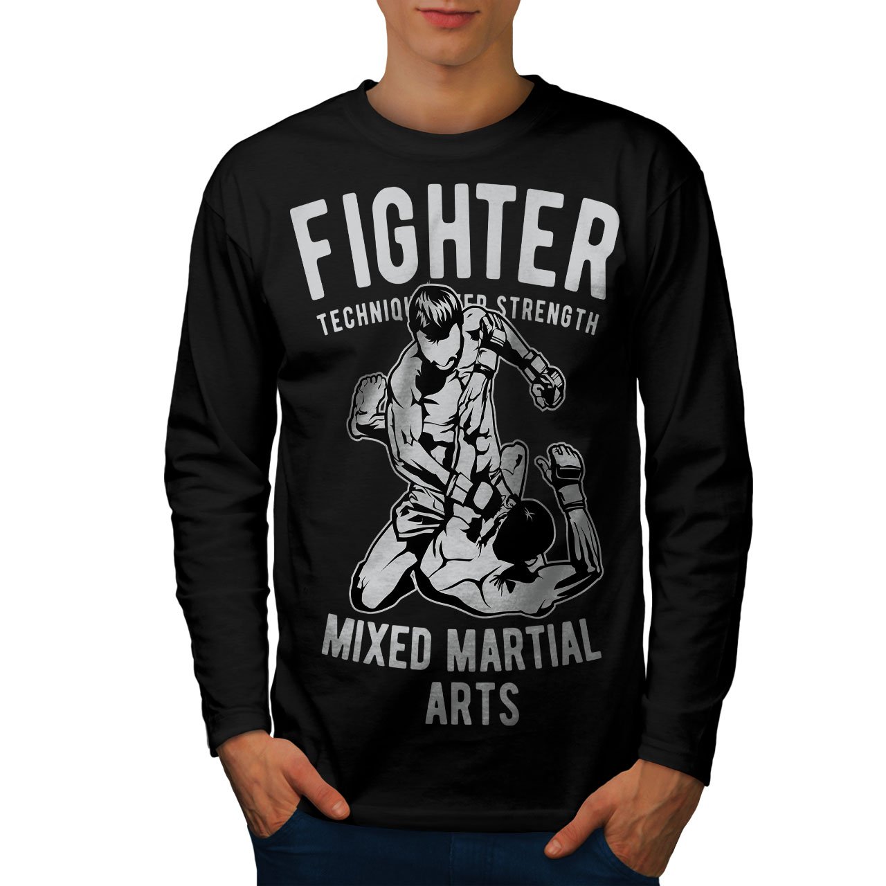 Fighter Martial Art S T Shirt Mma Graphic Print 8291 Pilihax