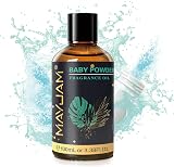 MAYJAM Fragrance Oil 100ML Baby Powder Aromatherapy Diffuser Oil with Glass view 2