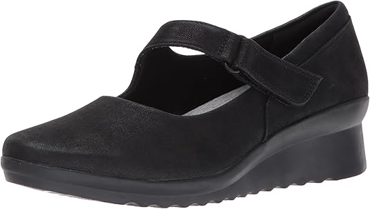 clarks mary jane wedges