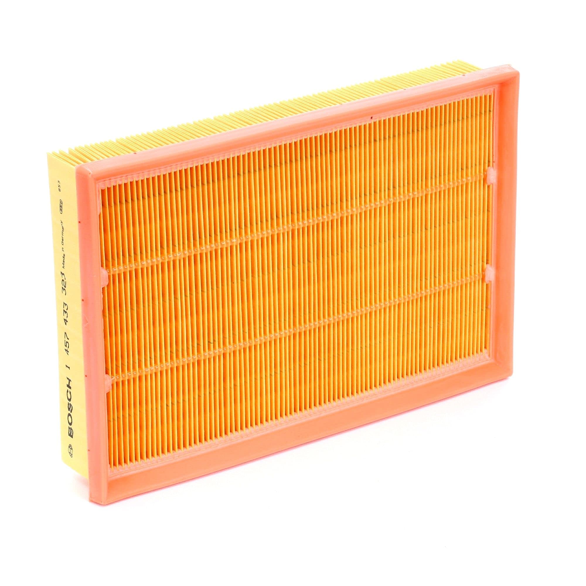 Bosch S3323 Car Air Filter - Separates Particles from the Air Intake - Moisture-resistant plus High Tensile Strength