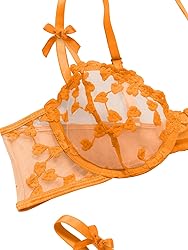 Lilosy Sexy Cute Underwire Push Up Strappy Heart