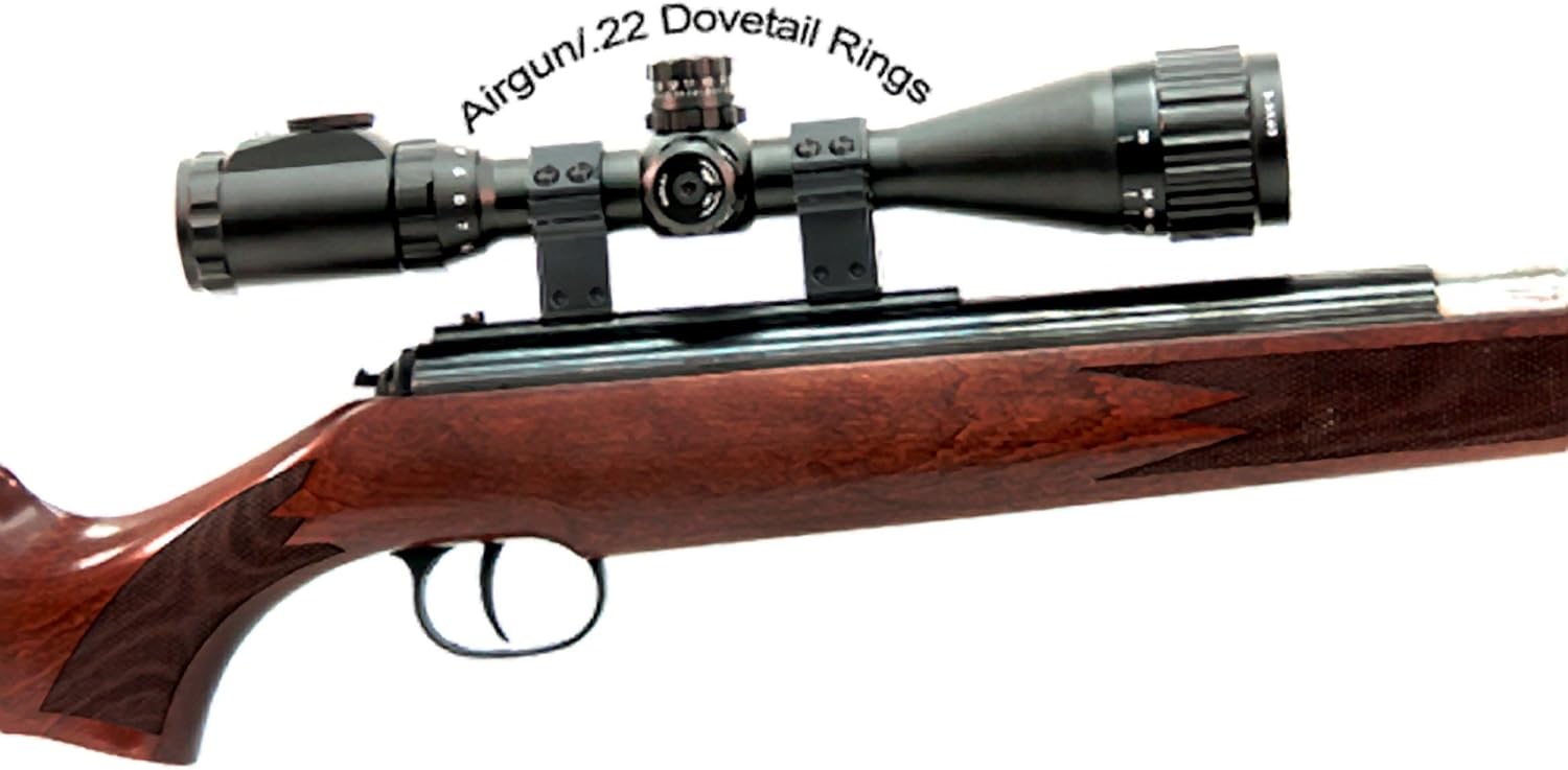 UTG 3-9X40 1" Hunter Scope, AO, 36-color Mil-dot, Airgun Rings : Sports & Outdoors