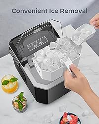 Silonn Ice Maker Countertop, Portable Ice Machine