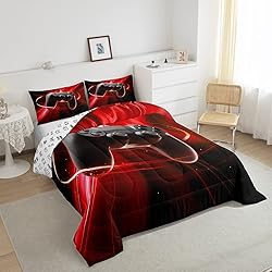 Games Comforter Set Twin for Boys Kids Electronic