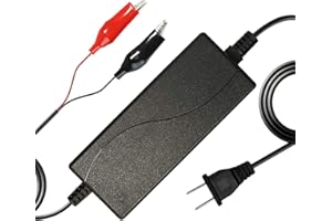 ExpertPower 12V 2A Smart Charger for Lithium LiFePO4 Deep Cycle Rechargeable Batteries [UL Listed]