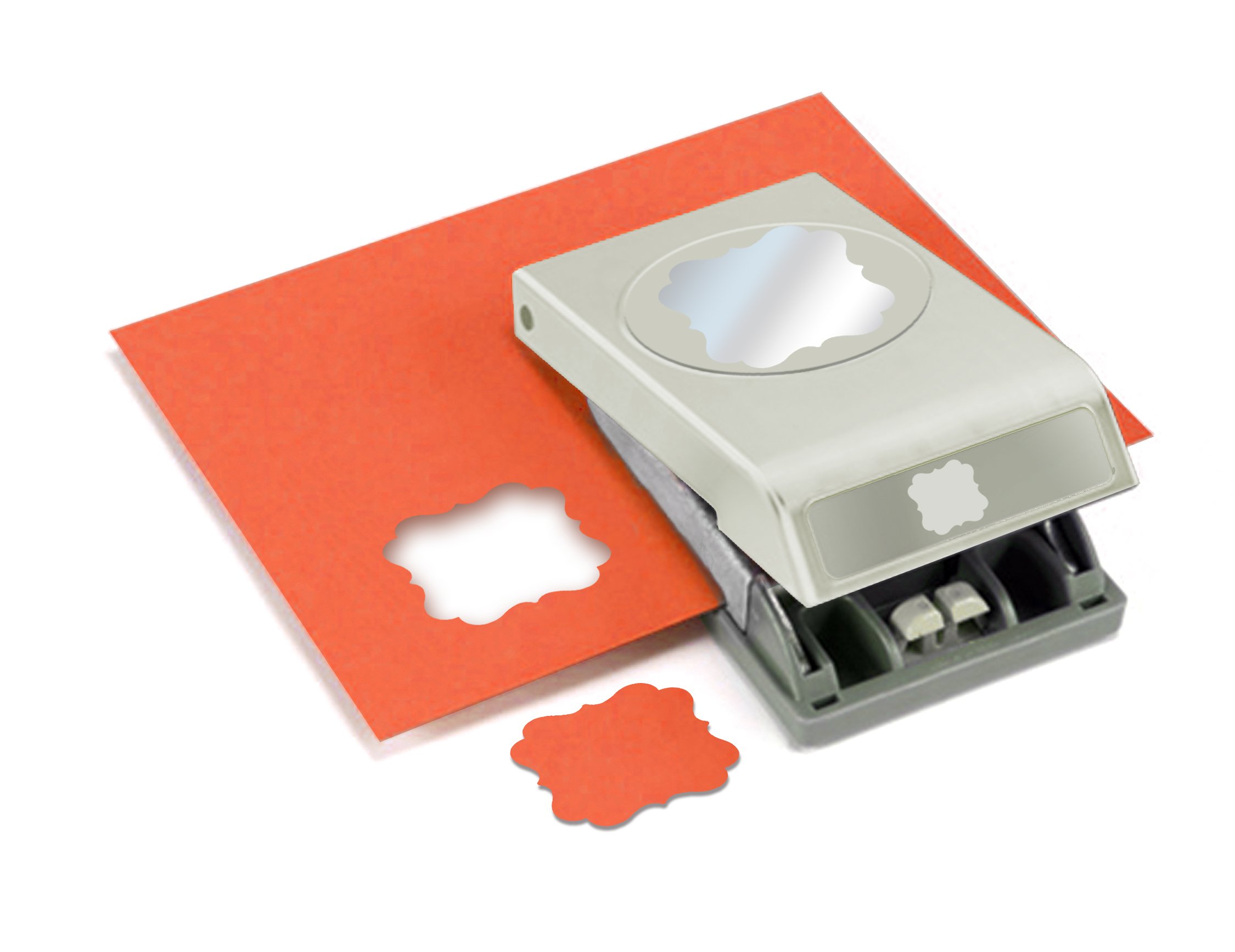 EK Tools Paper Punch, Large, Flourish Square, New Package on Galleon