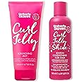 Umberto Giannini Curl Jelly Scrunching Jelly, Vegan & Cruelty Free Frizz Solution Gel for Curly or Wavy Hair, 200 ml (Curl Jelly + Curl Shine Duo)