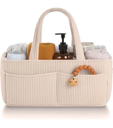 Blissful Diary Organizador De Pañales Con Flores, Elegante