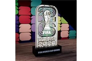 LAYERLUX FIFA World Cup 2026™ Official Licensed LED Trophy Replica – Collectible Decoration Light Up World Cup, Commemorative
