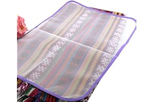 Ironing Pad Protective Ironing Pressing Cloth Protective Ironing Scorch-Saving Mesh Pressing Pad Mesh Cloth Portable Collapsi
