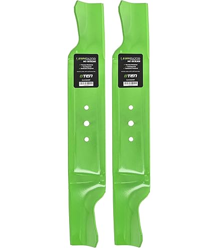 Amazon.com : 8TEN LawnRAZOR Blade Set for MTD White 42 inch Deck