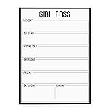 Graphique Large Notepad, Girl Boss – 6" x