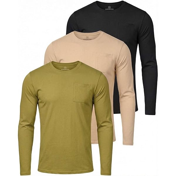 Port & Company Long Sleeve Essential T-Shirt with Pocket, 2XL, Ath