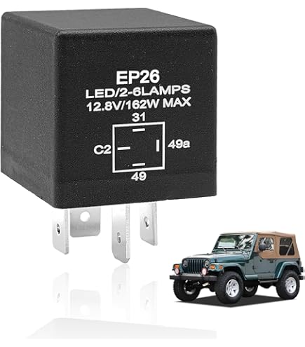 LED Turn Signal Flasher Relay For Dodge RAM 1500/2500/3500 & Dakota 1997-2002 Models