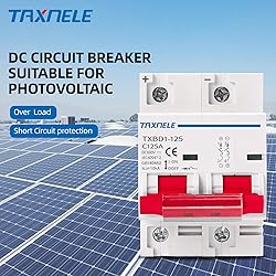 DC MCB Miniature Circuit Breaker 2P 80A 100A 125A