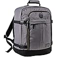 Cabin Max Metz 30L Carry On Travel Backpack 18x14x8 cm Suitable for Easyjet underseat Allowance, Rpet Apache Grey, 45 x 36 x 25 cm