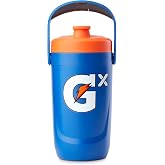 Gatorade Gx Performance Jug, 64oz, Leakproof, Non Slip Grip, Great for Athletes, Blue