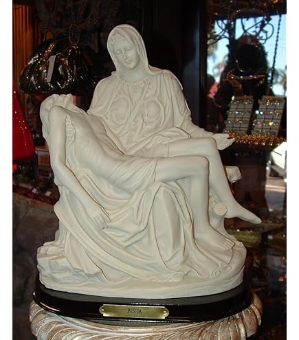 pieta maestoro 4C • The Pieta C.1498 Michelangelo Buonarroti Marble Sculpture St