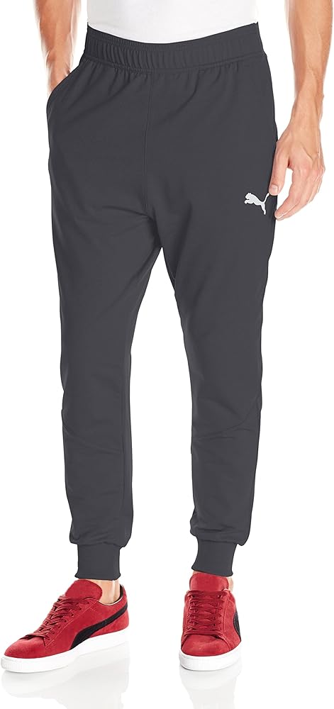 puma tapered fleece pants mens
