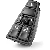 SOAESCN Power Window Switch Driver Side for 2005-2014 Volvo VN, 2005-2016 Volvo VNL, Master Window Control Switch, Door Window Switch - Replaces 21628532, 22569484, 20752917, 9010014