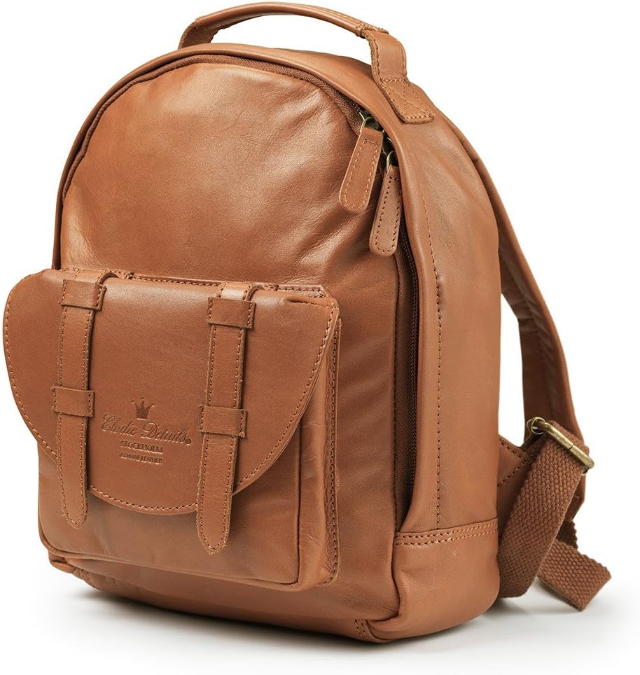 Elodie Details- Mini Backpack (Chestnut Leather)