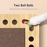 Nobleza Cat Scratcher 33x33x5 cm High Density Corrugated 3 in 1 view 3