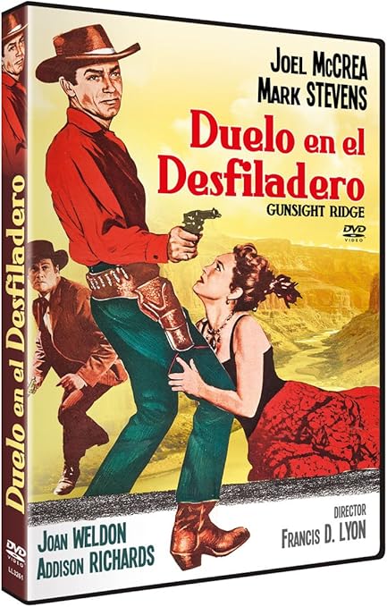 Gunsight Ridge 1957 - Region Free PAL Import, plays in English without