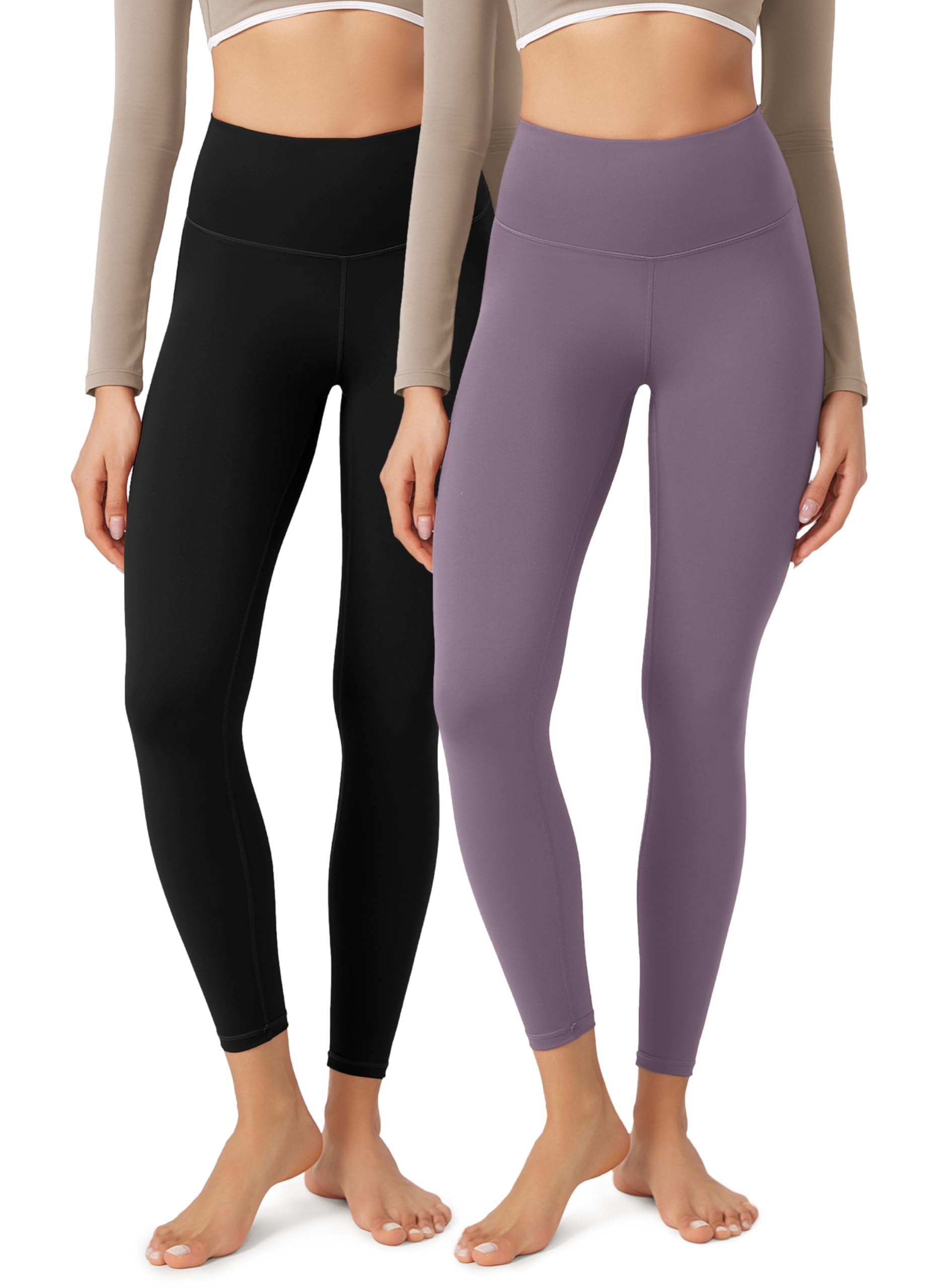 ODODOS ODLEX 2-Pack High Waist 7/8 Length Workout