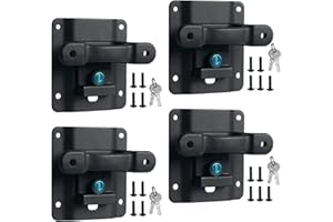 Nstarsmotor Truck Tie Down Anchors Perfect Replacement for Ford 2015-2023 F150 F250 F350, Truck Cargo Bed Tie Downs Boxlink Cleats & Plates (4 Pack), FL3Z-99000A64-B, FL3Z-9928408-AB